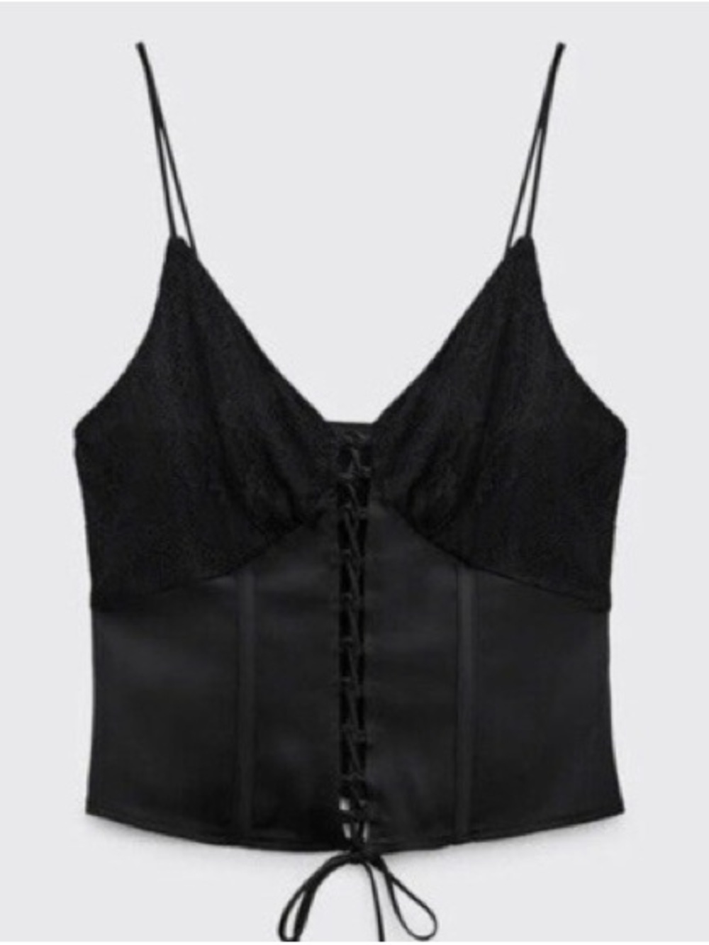 Zara corset top